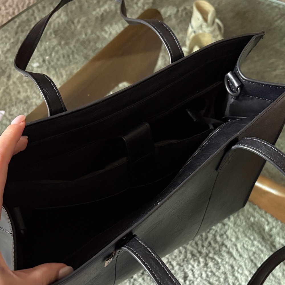 BEIS Black Tote Bag - Picture 3 of 5